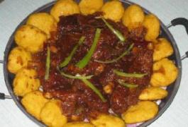 龙庆峡农家美食 